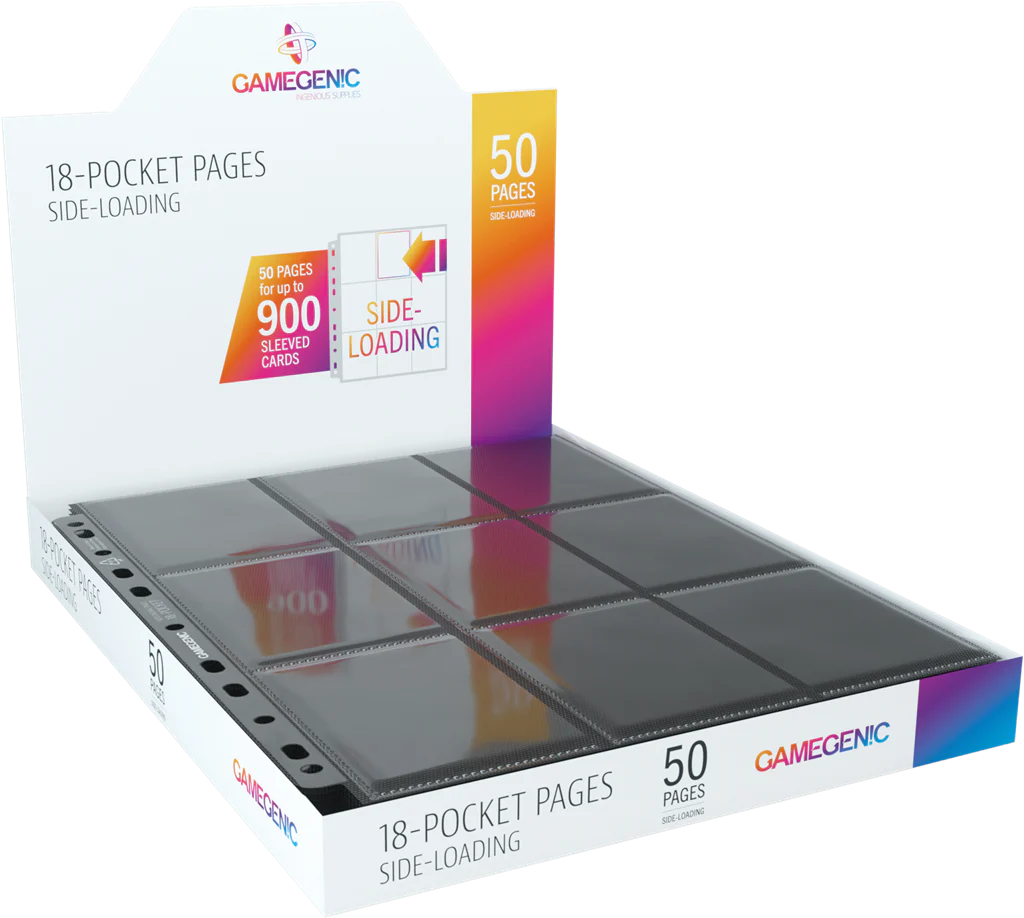 50 Pages - 18 pockets Side-Loading Black – Image 2