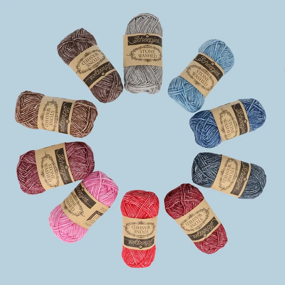 Pack de couleurs Scheepjes Stone Washed : Une palette de couleurs qui inspire tes projets créatifs ! 🎨 – Image 8
